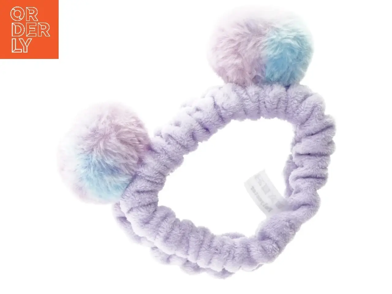Billede 2 - Hårbånd med pompom´er (str. 13 cm)