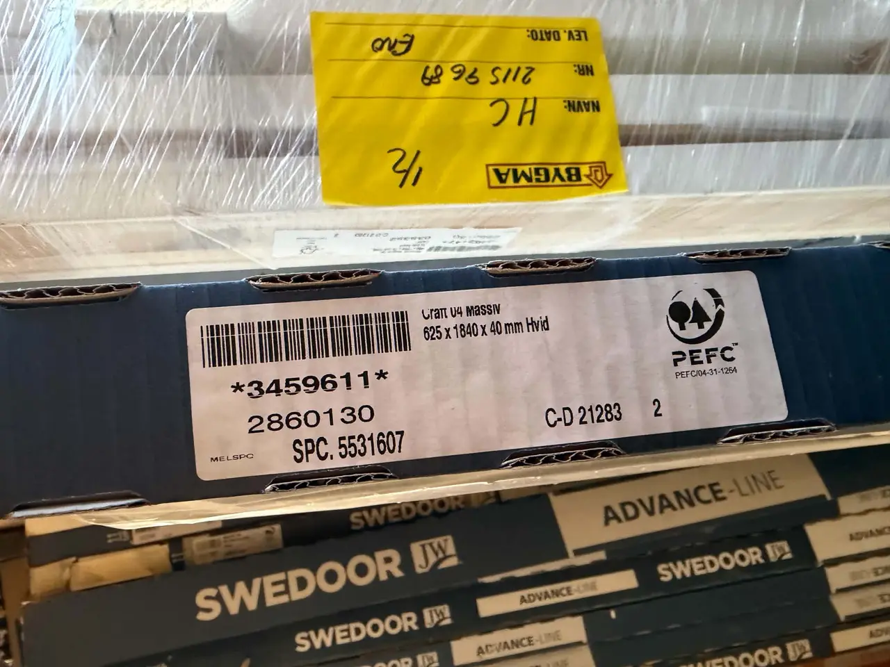 Billede 2 - Swedoor M7 indvendig dør