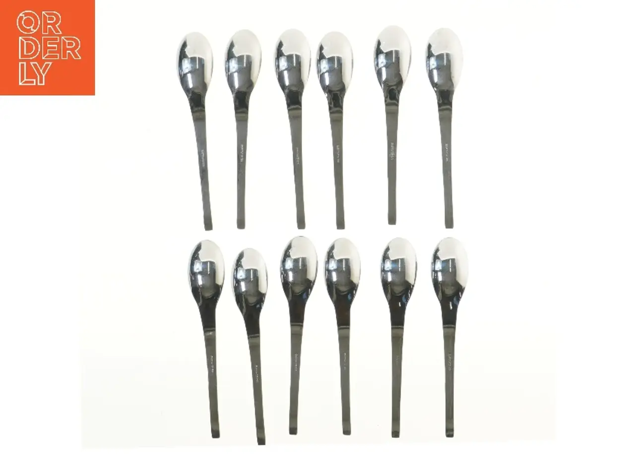 Billede 2 - Sæt med 12 spiseskeer (str. 12 stk 21 cm)