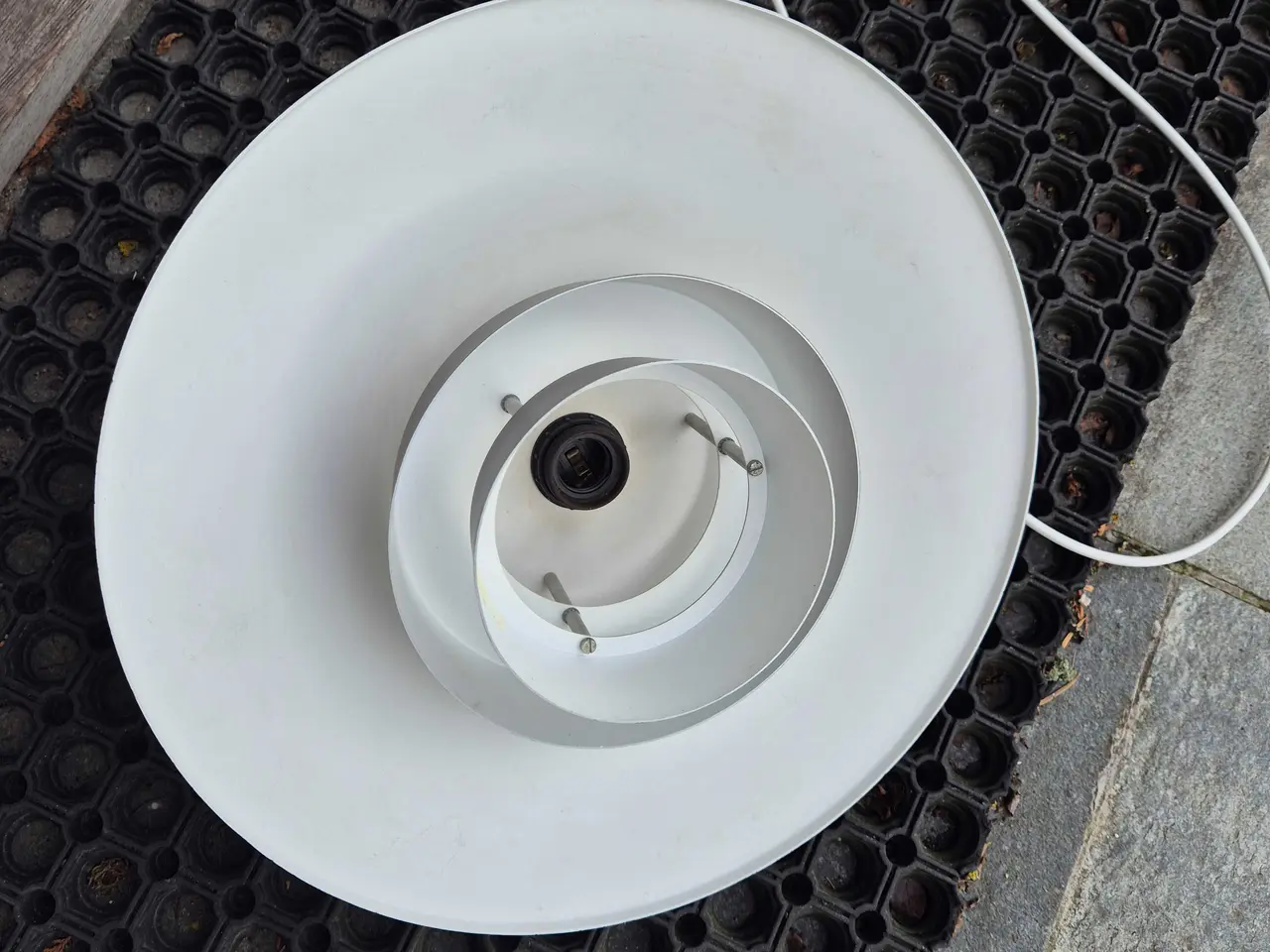 Billede 18 - Brun retrolampe fra danske Superlight 