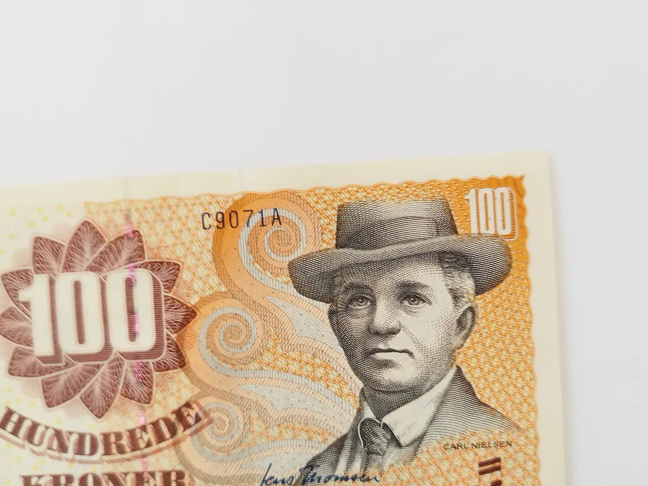 Billede 3 - 💯 Kroner. Bankfriske. 2007