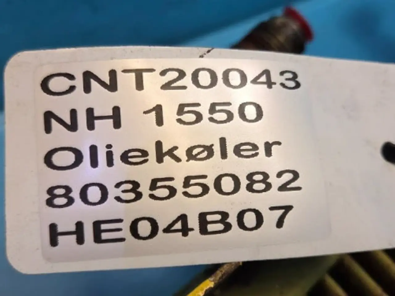 Billede 15 - New Holland 1550 Oliekøler 80355082