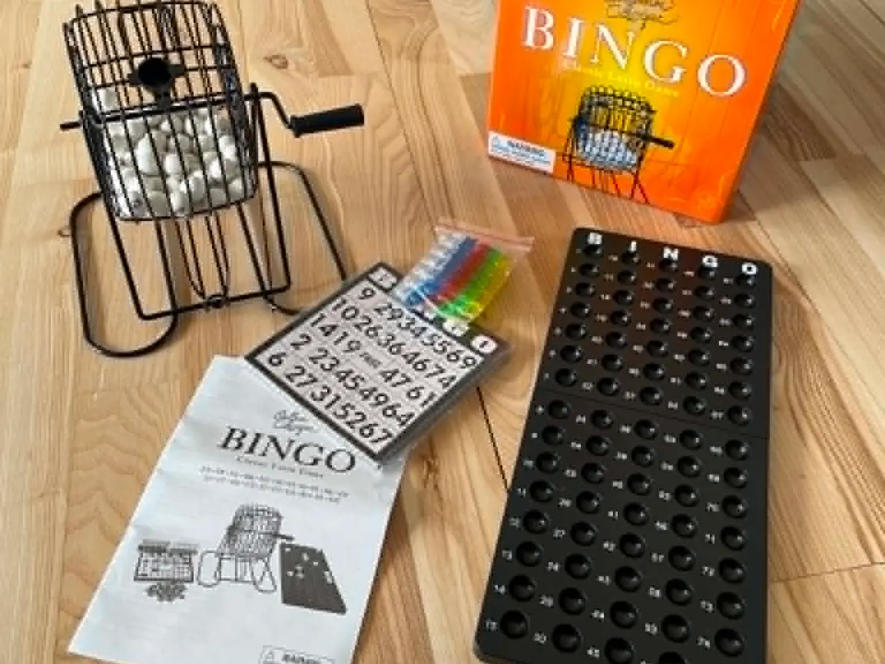 Billede 1 - bingo spil med tilbehør