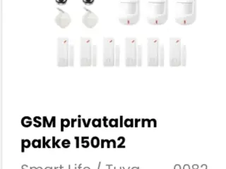 Hjemme alarm aldrig sat op