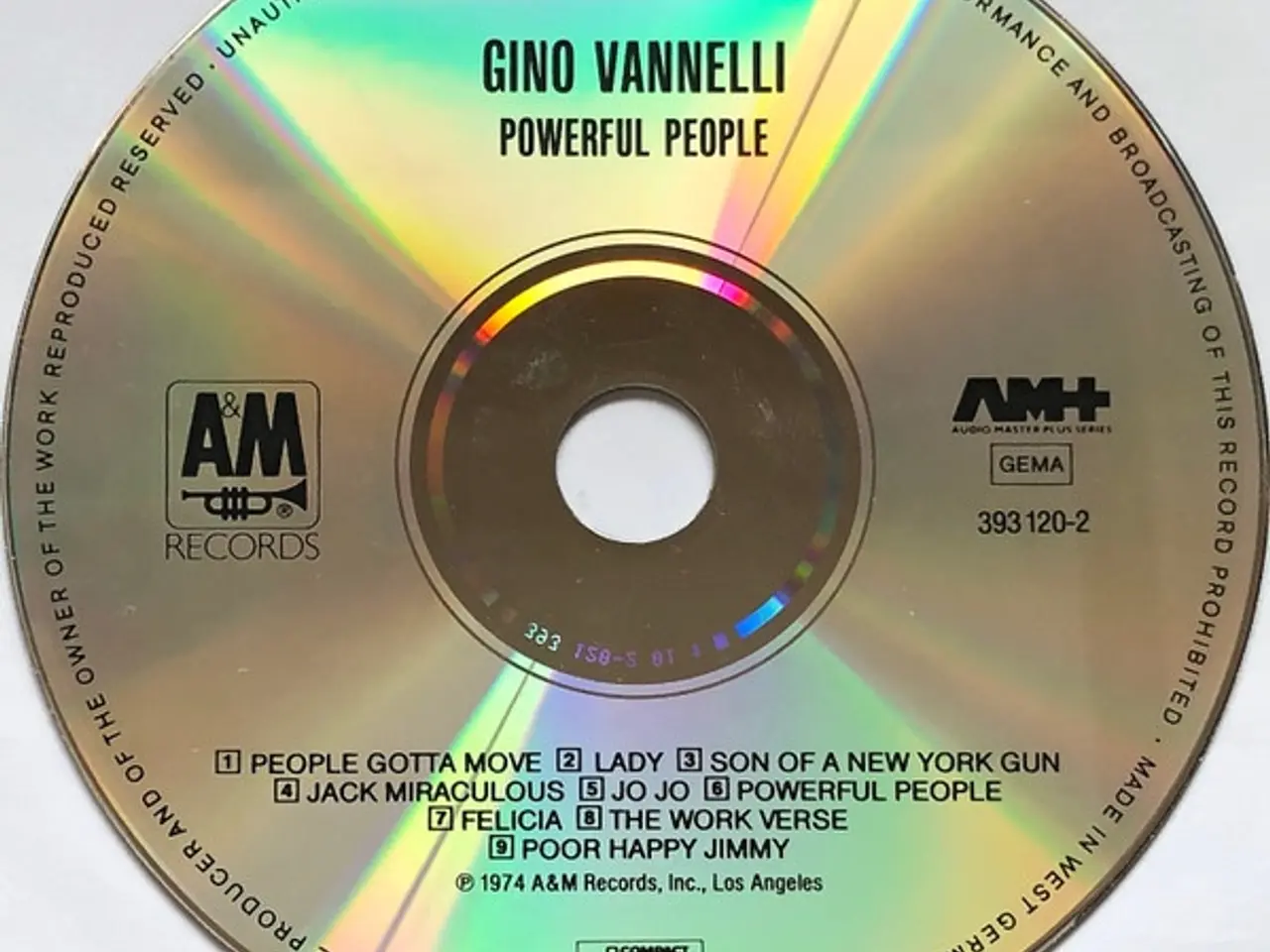 Billede 3 - Gino Vannelli – Powerful People – CD