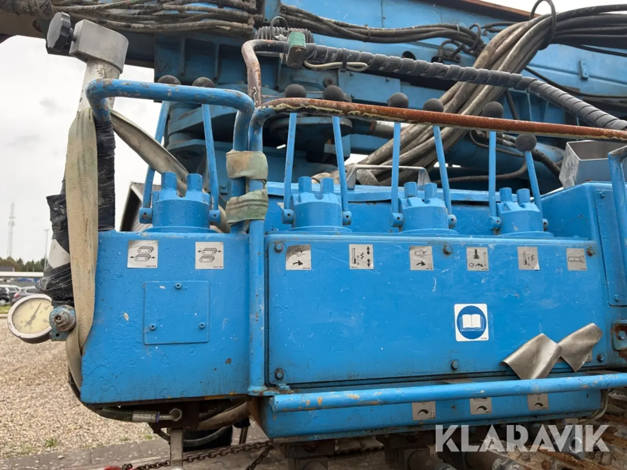 Billede 9 - Borerig Hütte HBR609 hydraulisk bæltegående