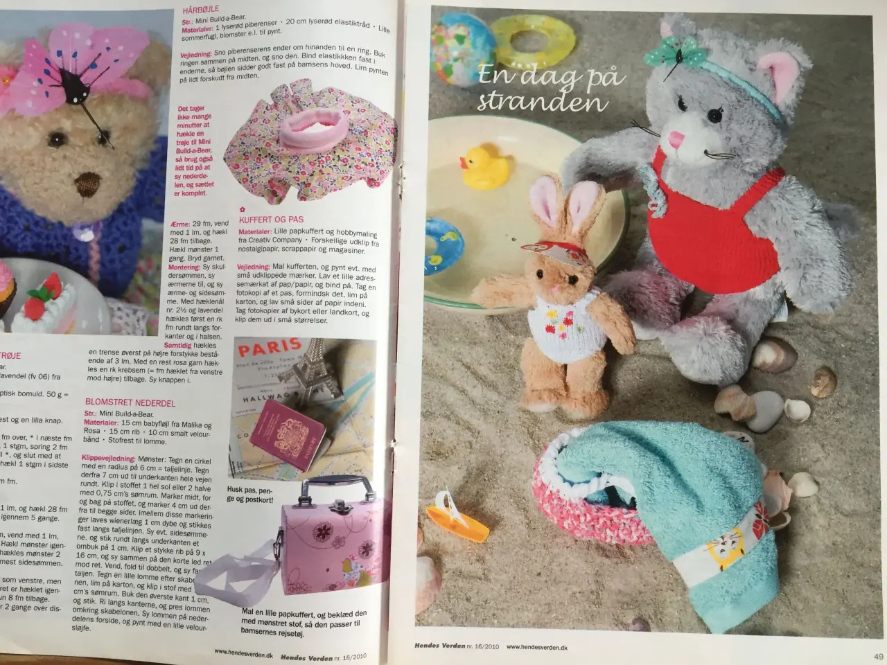 Billede 4 - Sy og strik til Build-a-Bear og Baby Born