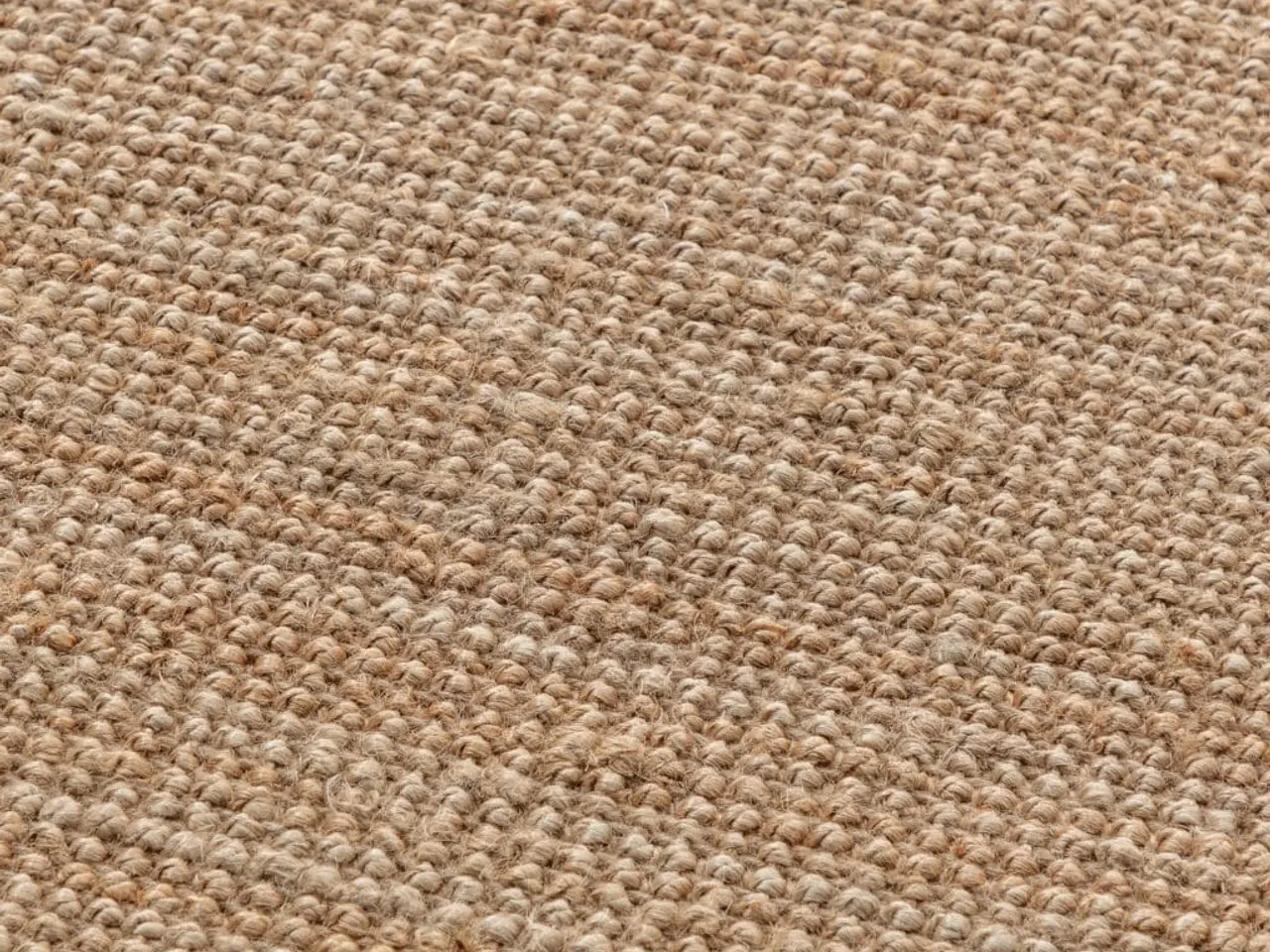 Billede 2 - Jute tæppe - natural guld 190x280 cm