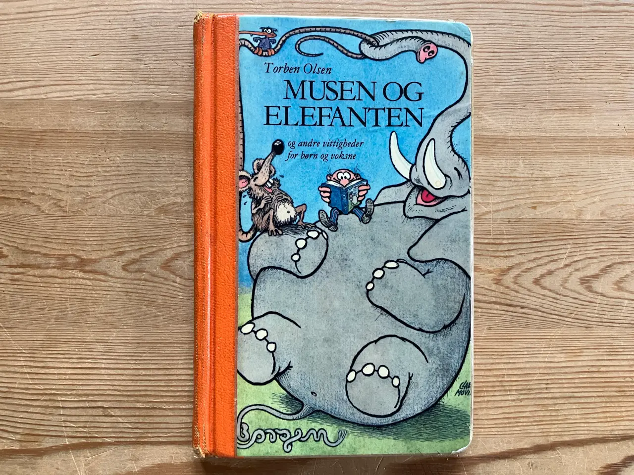 Billede 4 - Humor, 5 bøger bl.a. Frede går amok, Guldkorn m.fl