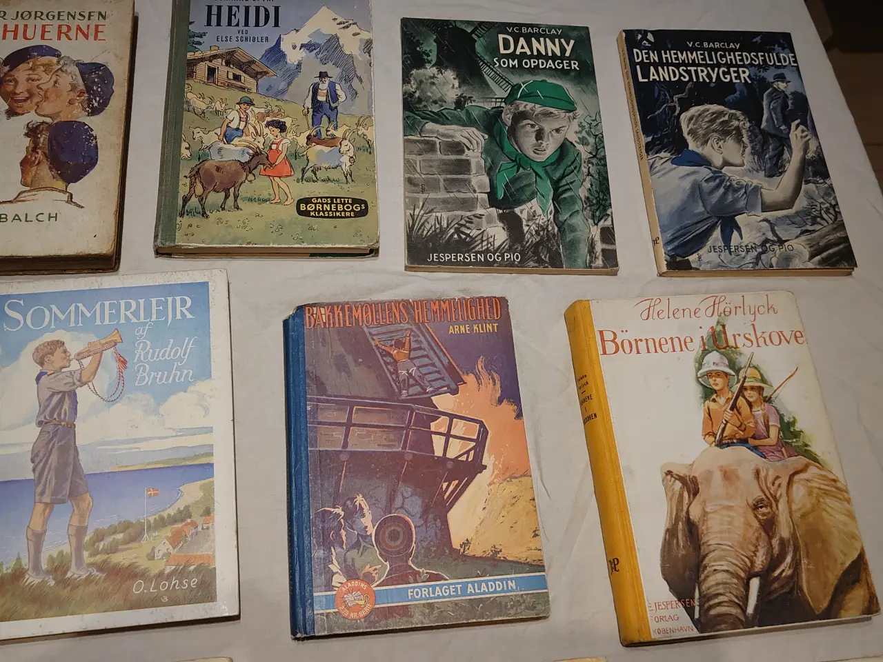 Billede 7 - 31 stk gamle børneromaner. 1930-80