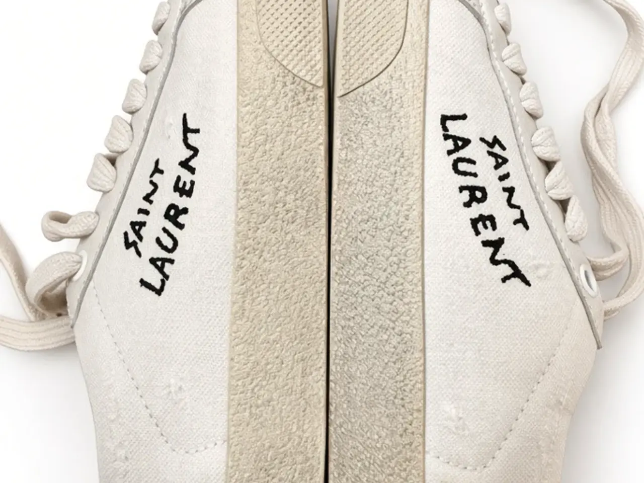 Billede 3 - Saint Laurent Paris Low Top Sneakers i flot off-wh