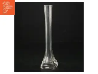 Gammel glasvase (str. H. 20 cm)