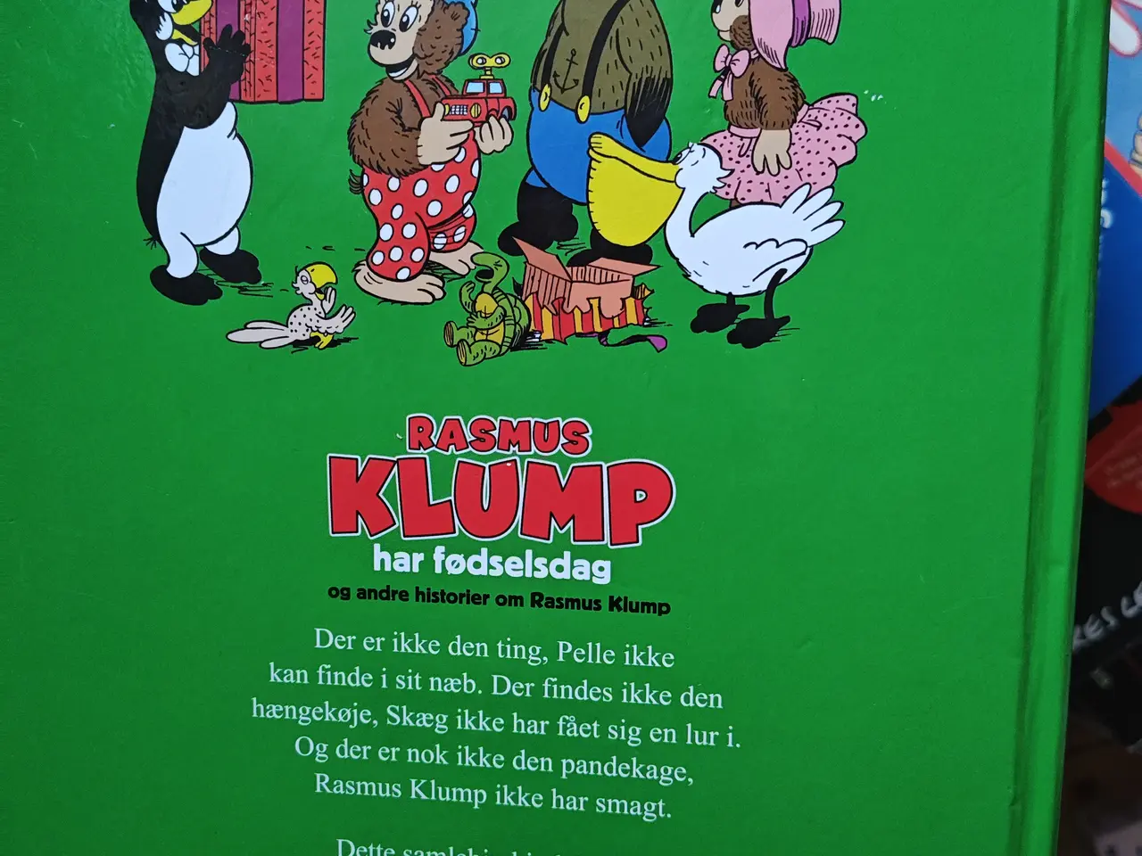 Billede 3 - TYK BOG - Rasmus Klump har fødselsdag BOG