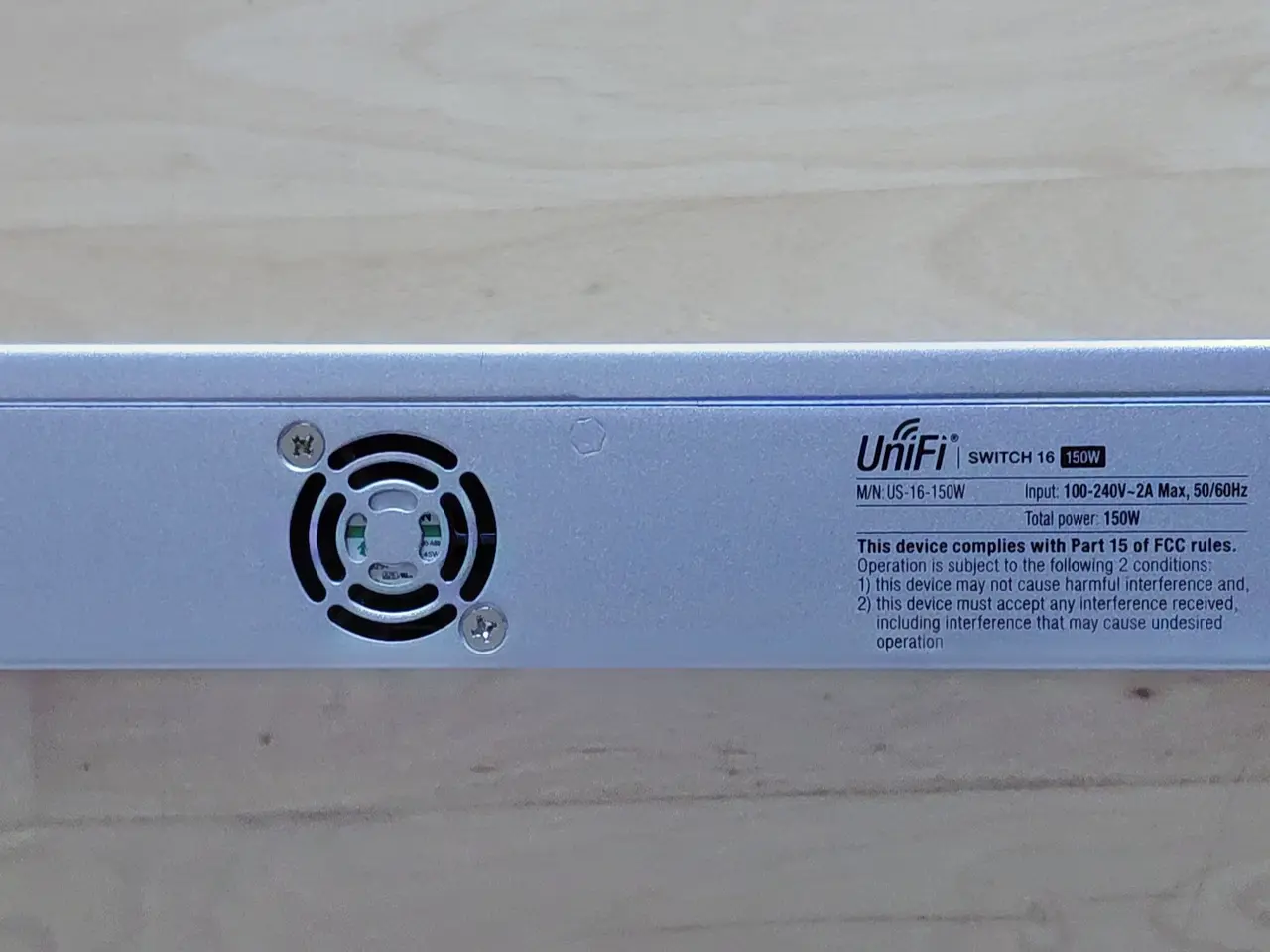 Billede 2 - Ubiquiti UniFi Switch 16 150W