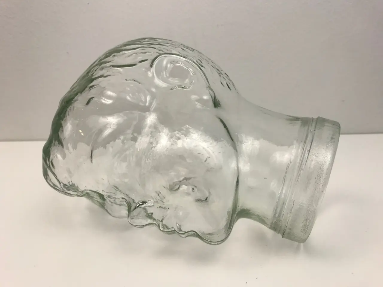 Billede 7 - Glasfigur / Glas-hoved (dreng) 