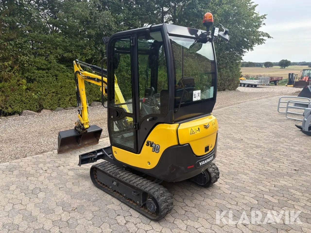 Billede 3 - Minigraver Yanmar SV18