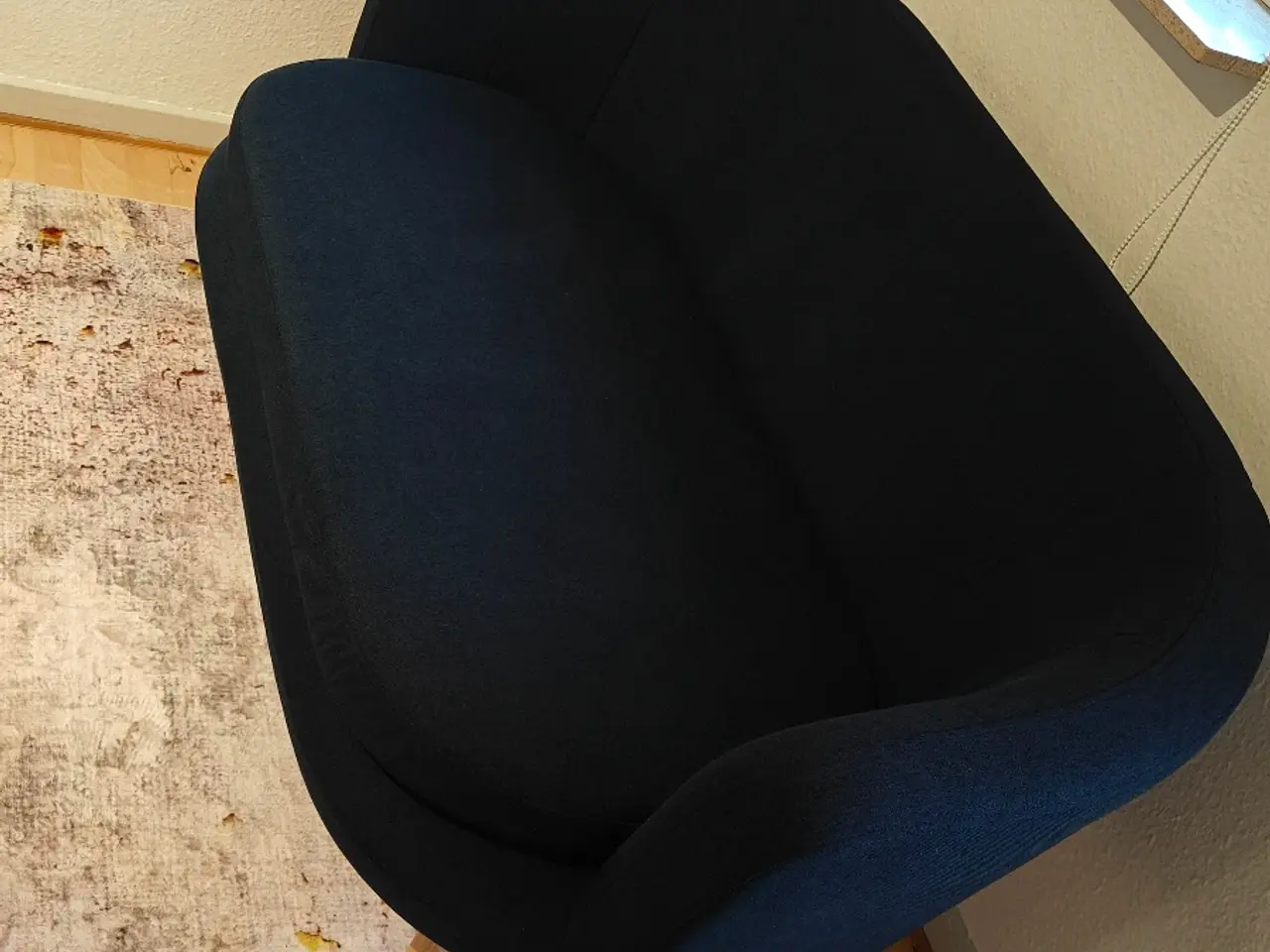 Billede 2 - Blå 2-personers sofa