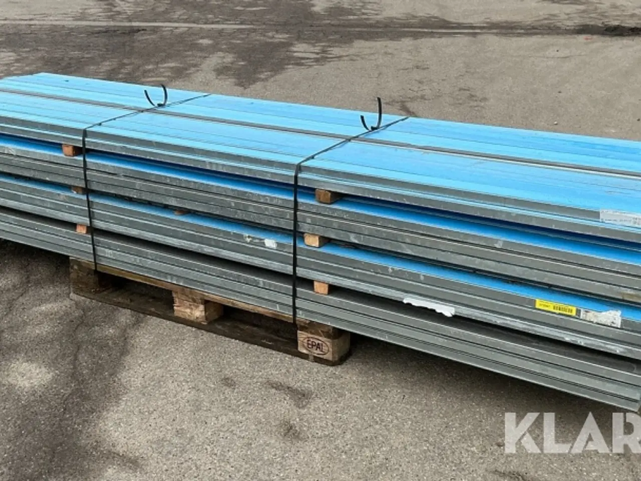 Billede 5 - Top- og bundskinne Triplan 220 Styk med 4 mm polyethendug 3000 mm