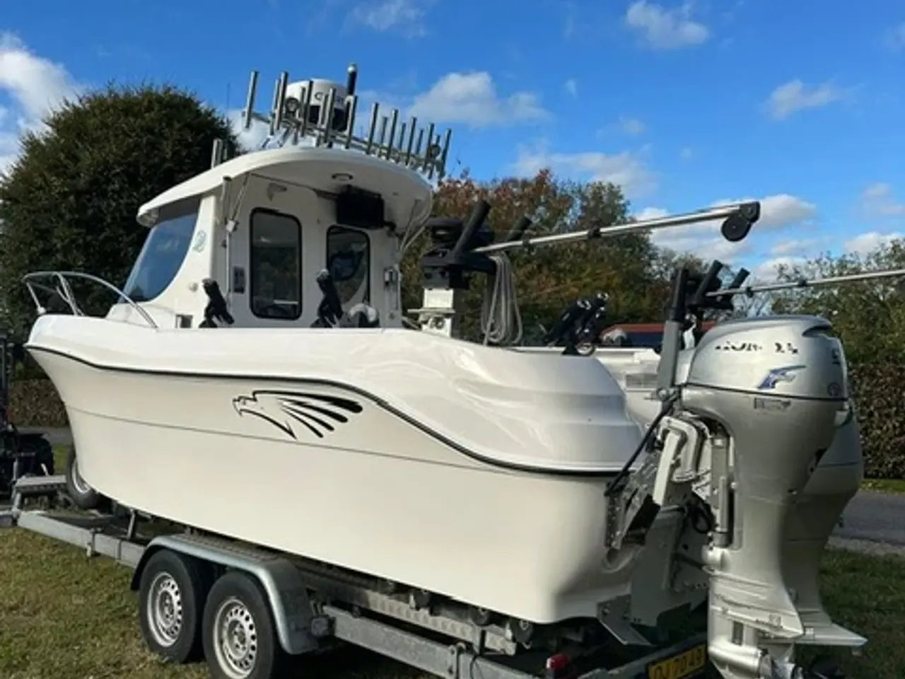 Billede 2 - Ørnvik 640 trolling total renoveret,nyt Garmin