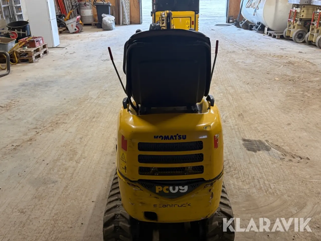 Billede 4 - MiniGravemaskine Komatsu Pc09