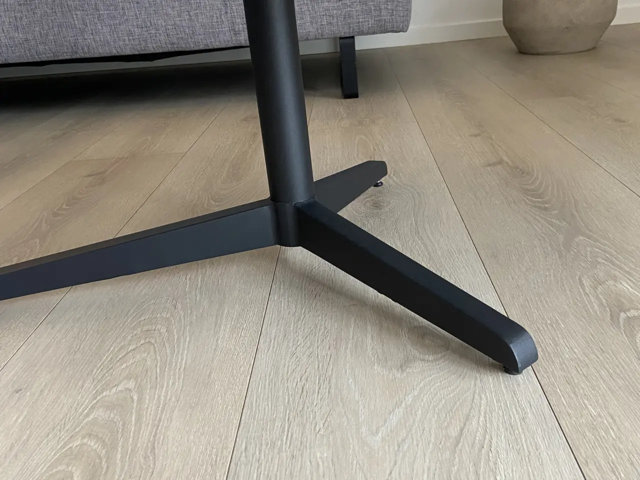 Billede 4 - Sofabord med røgfarvet/sort bordplade i glas