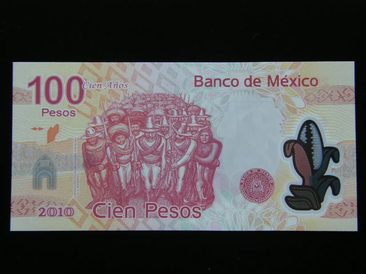 Billede 4 - Mexico 100 Pesos 2007(2010) P128 Unc