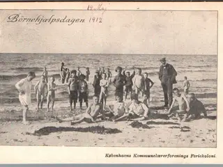 Børnehjælpsdagen 1912 - Københavns Kommunelærerforenings Feriekoloni - Postkort - Ubrugt