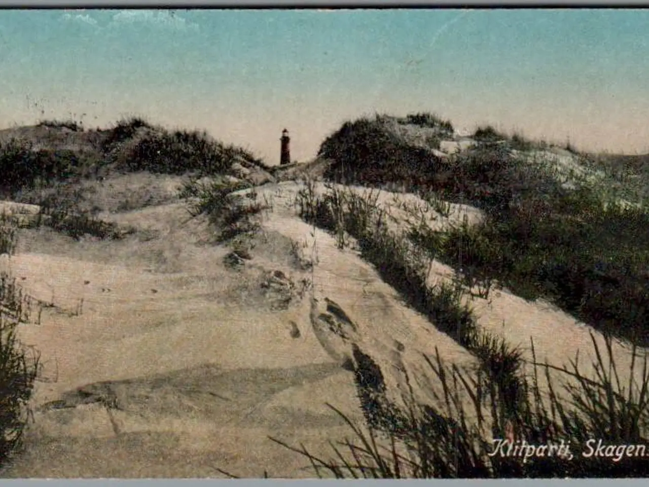 Billede 1 - Skagen - Klitparti - Postkort - Brugt