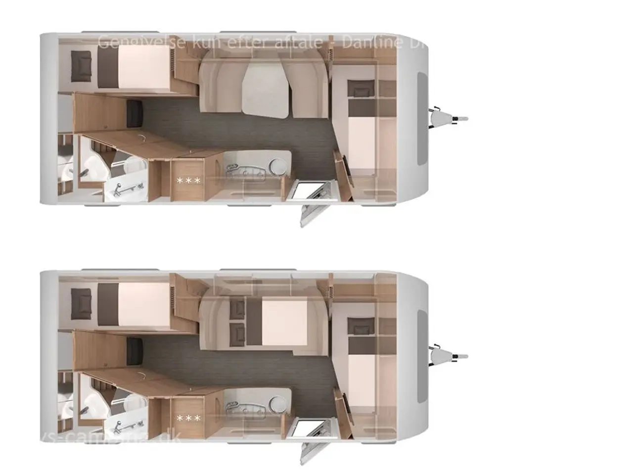Billede 10 - 2021 - Knaus Südwind 580 QS   ATTRAKTIV KØJEVOGN MED AIRCONDITION OG HYDRAULISKE STØTTEBEN