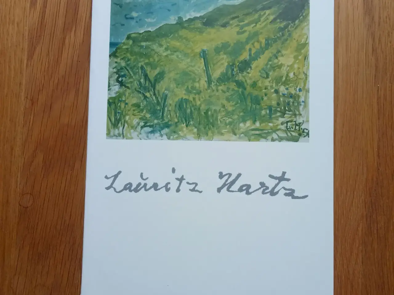 Billede 1 - Lauritz Hartz - Udstillingskatalog
