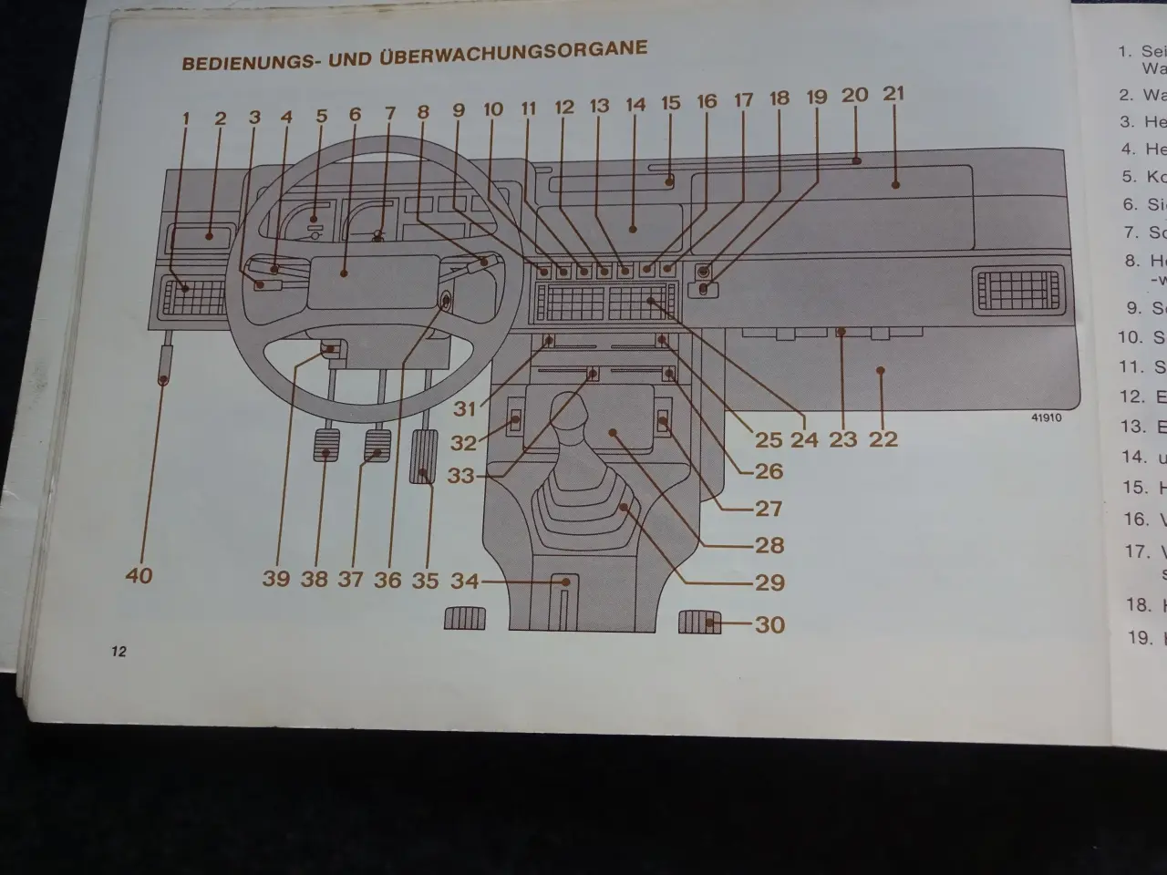 Billede 3 - FIAT Argenta instruktions manual