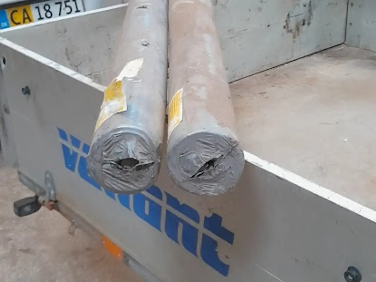Billede 1 - 2 ruller Fibertex fiberdug