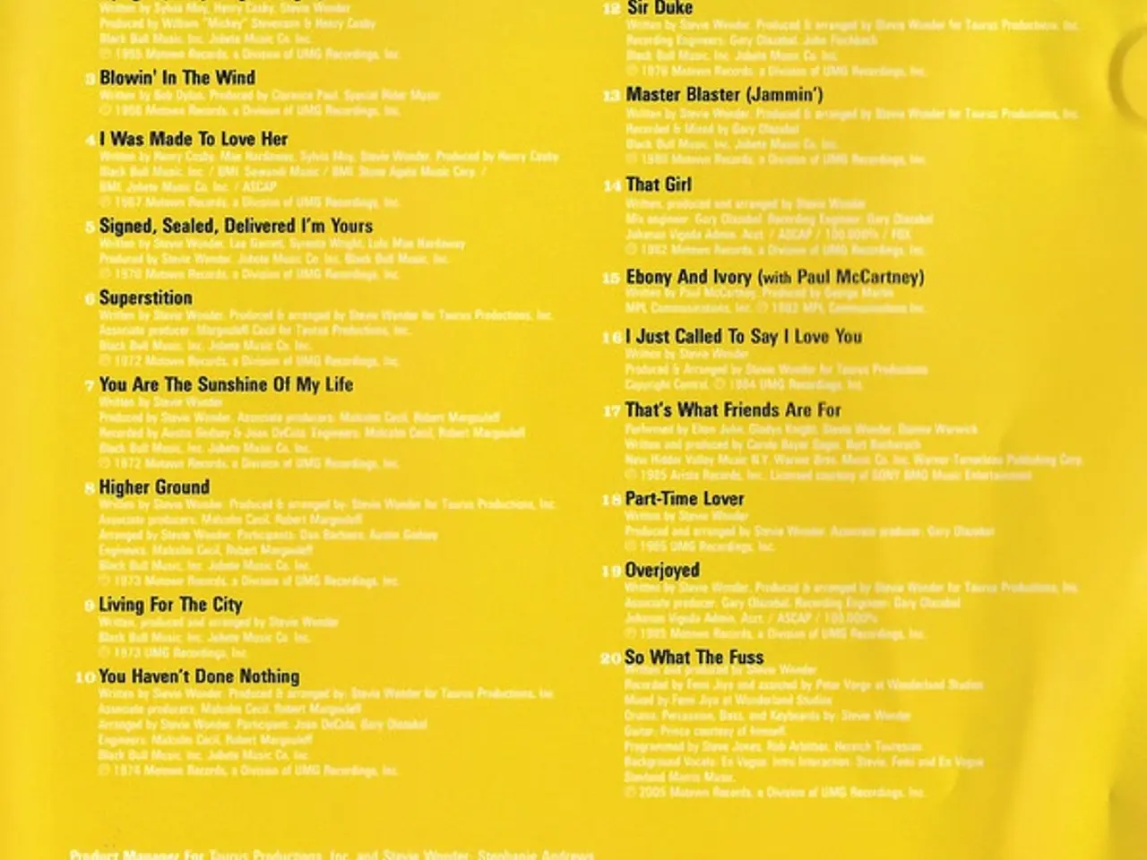 Billede 5 - Stevie Wonder – Number Ones – CD