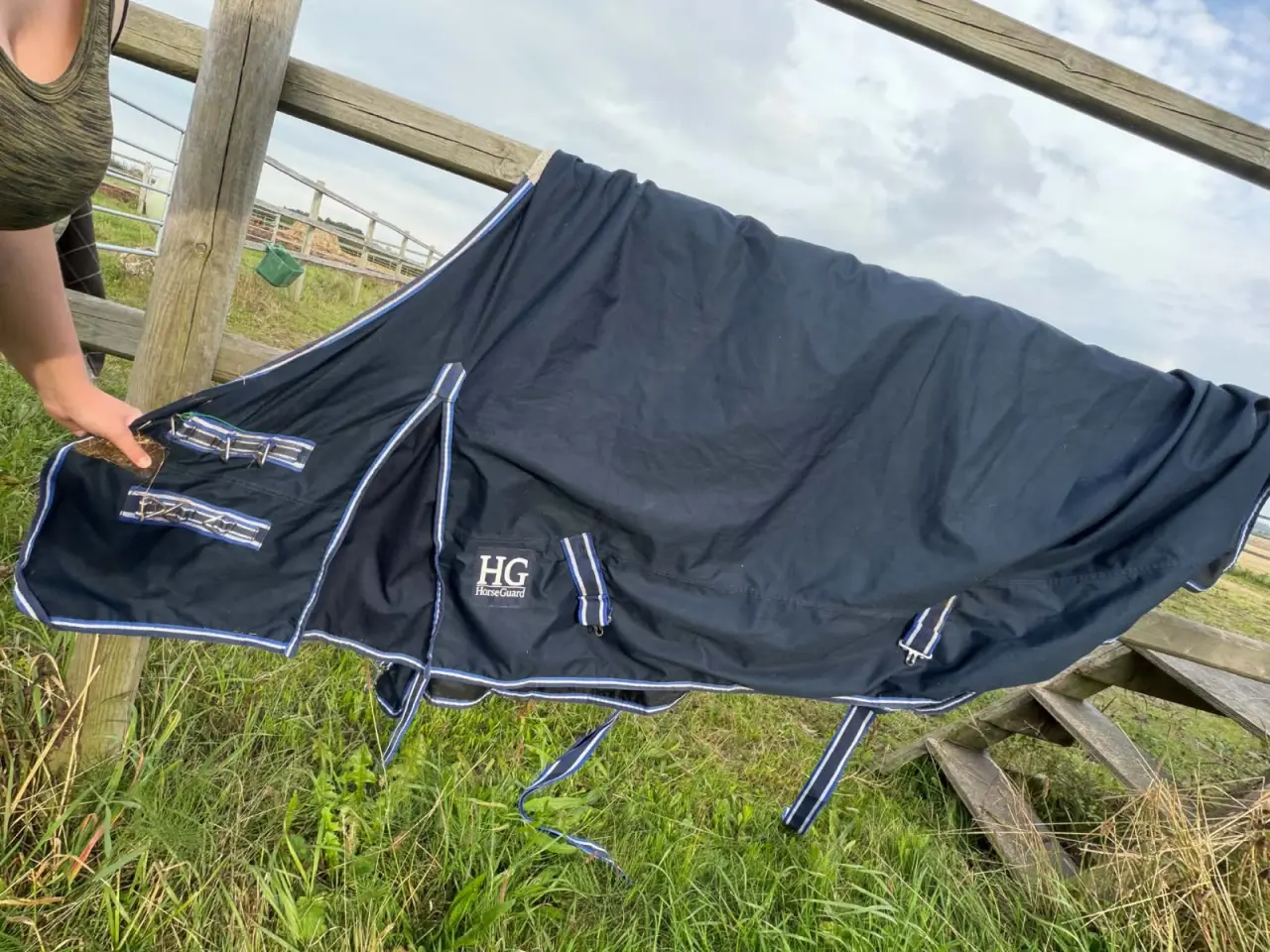 Billede 2 - Hg regn med fleece over ryg 155