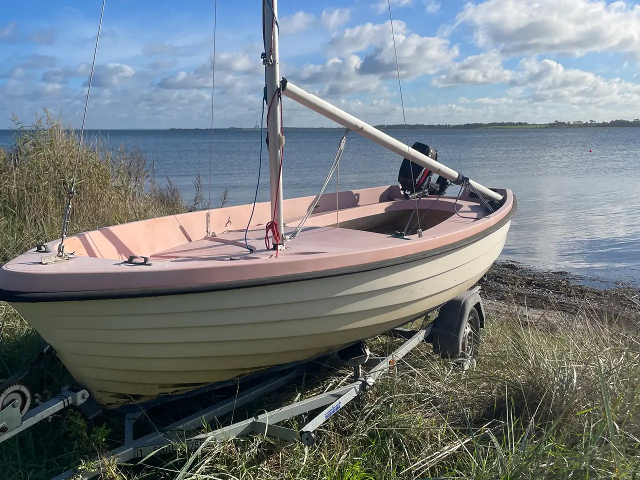 Billede 5 - Rügen sejljolle, motor og bådtrailer