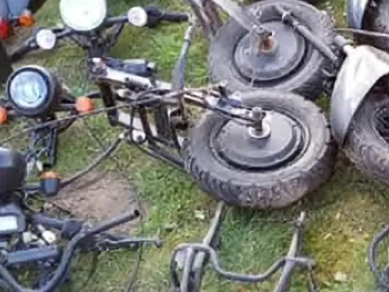 Billede 3 - El-motor/baghjul med bagsvinger til vga vax Pr