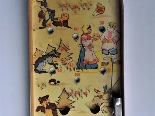 Gammelt kuglespil. Vintage / retro pinball maskine
