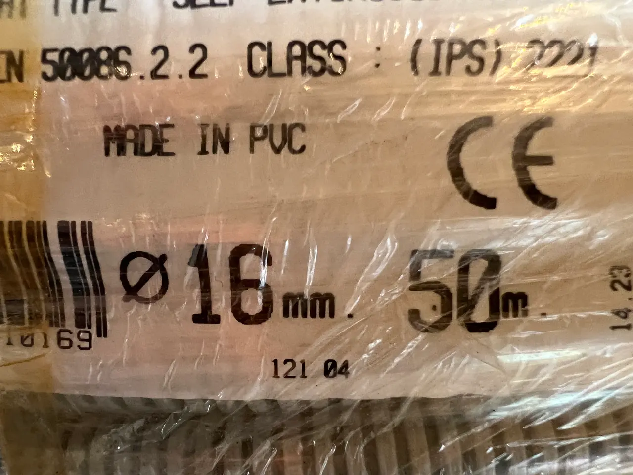 Billede 3 - Flexrør i Rulle. Ø16mm.