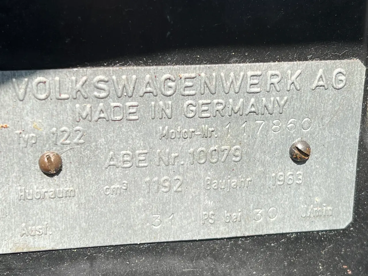 Billede 4 - Pumpe med VW motor 