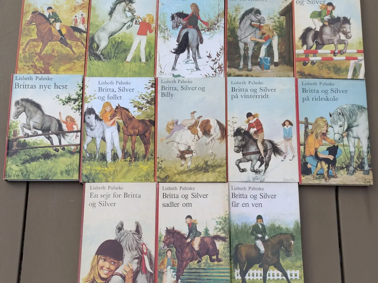 Billede 1 - 13 x Britta og Silver bøger