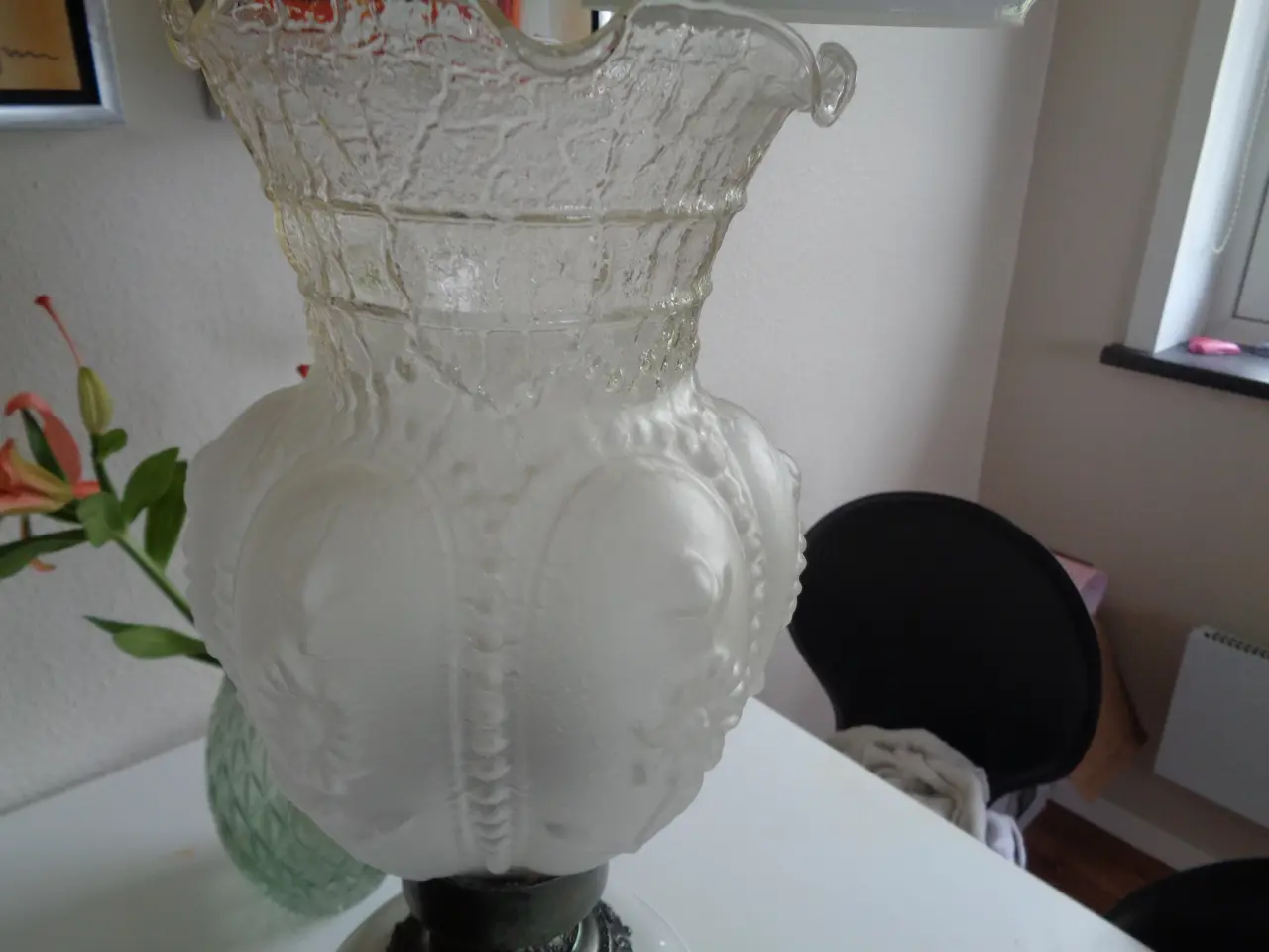 Billede 4 - Antik bordlampe