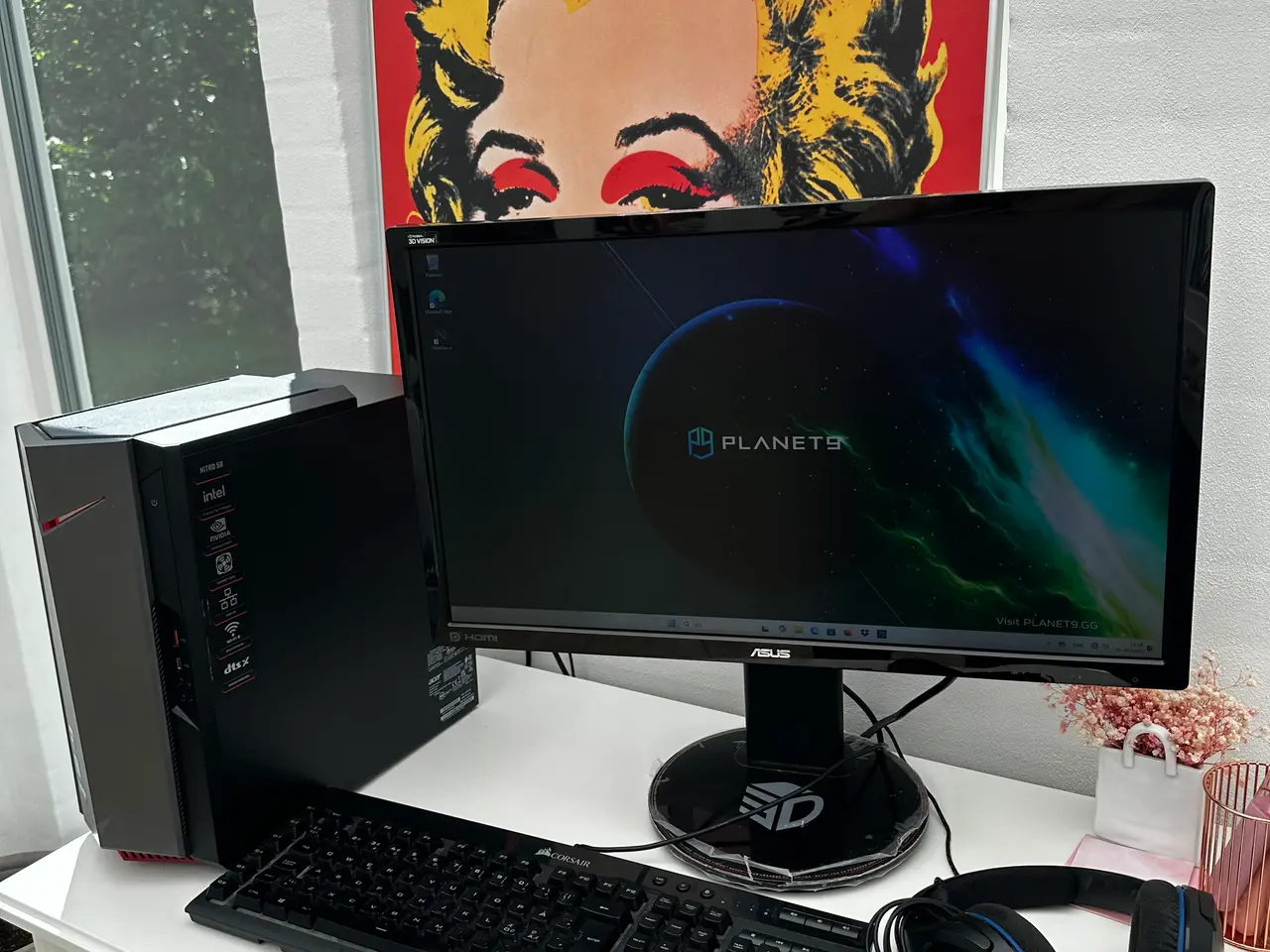 Billede 1 - Acer Nitro50 gaming computer sæt