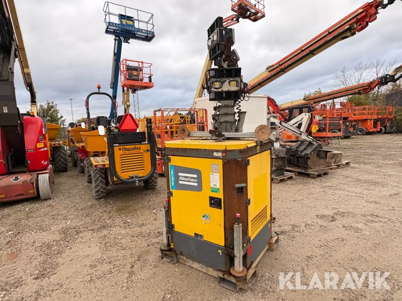 Billede 1 - Teleskoplysmast Atlas Copco HiLight B5+ 8 meter