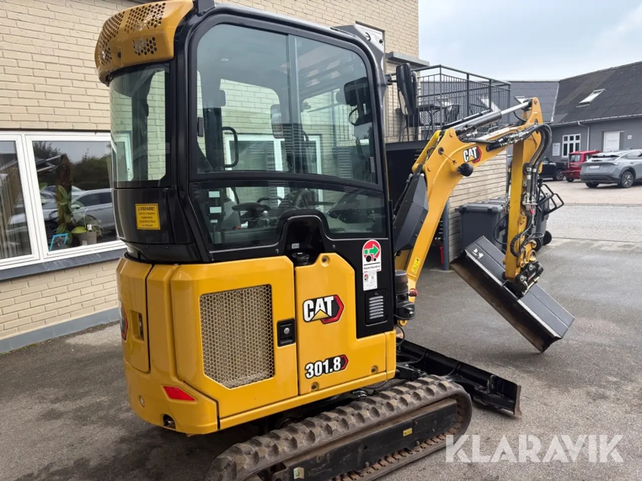 Billede 5 - Gravemaskine Caterpillar CAT 301.8 med tilt og centralsmørring