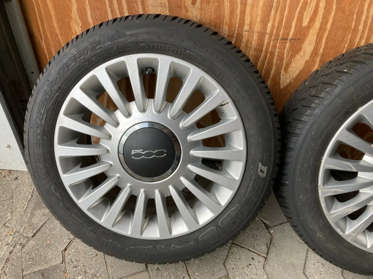 Billede 2 - Originale Fiat 500 Lounge vinterhjul
