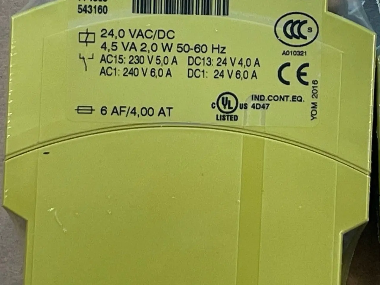 Billede 3 - Pilz PNOZ X2 774303 sikkerhedsrelæ 24VAC/DC 2 N/O