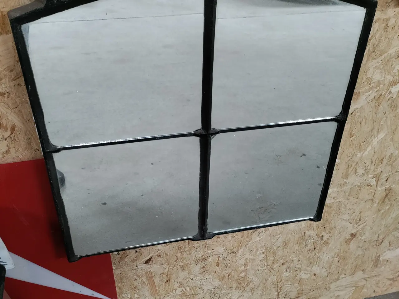 Billede 2 - Spejl støbejern, B 50 cm H 45 cm