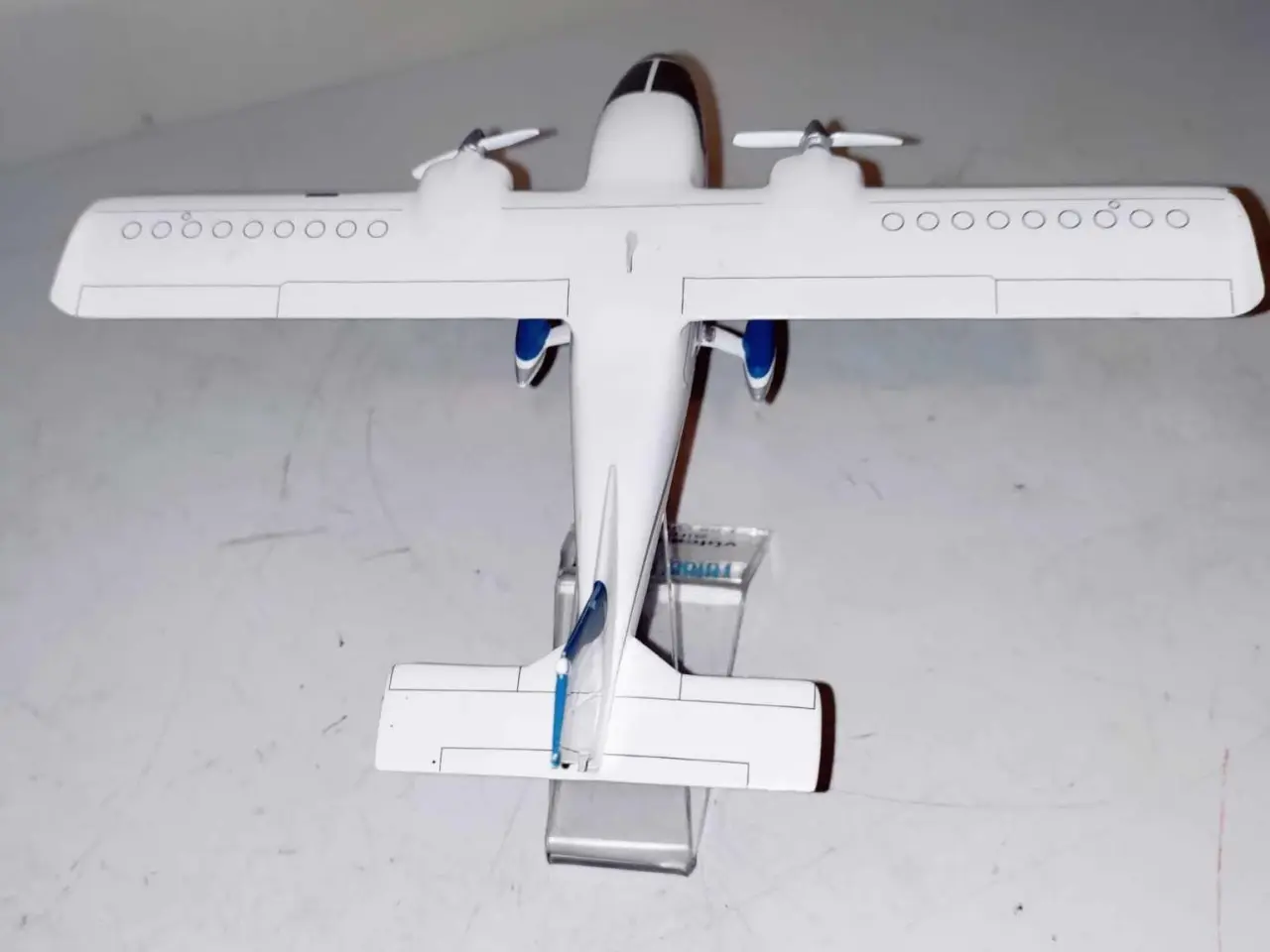 Billede 7 - super fed flyvemaskine model i jern