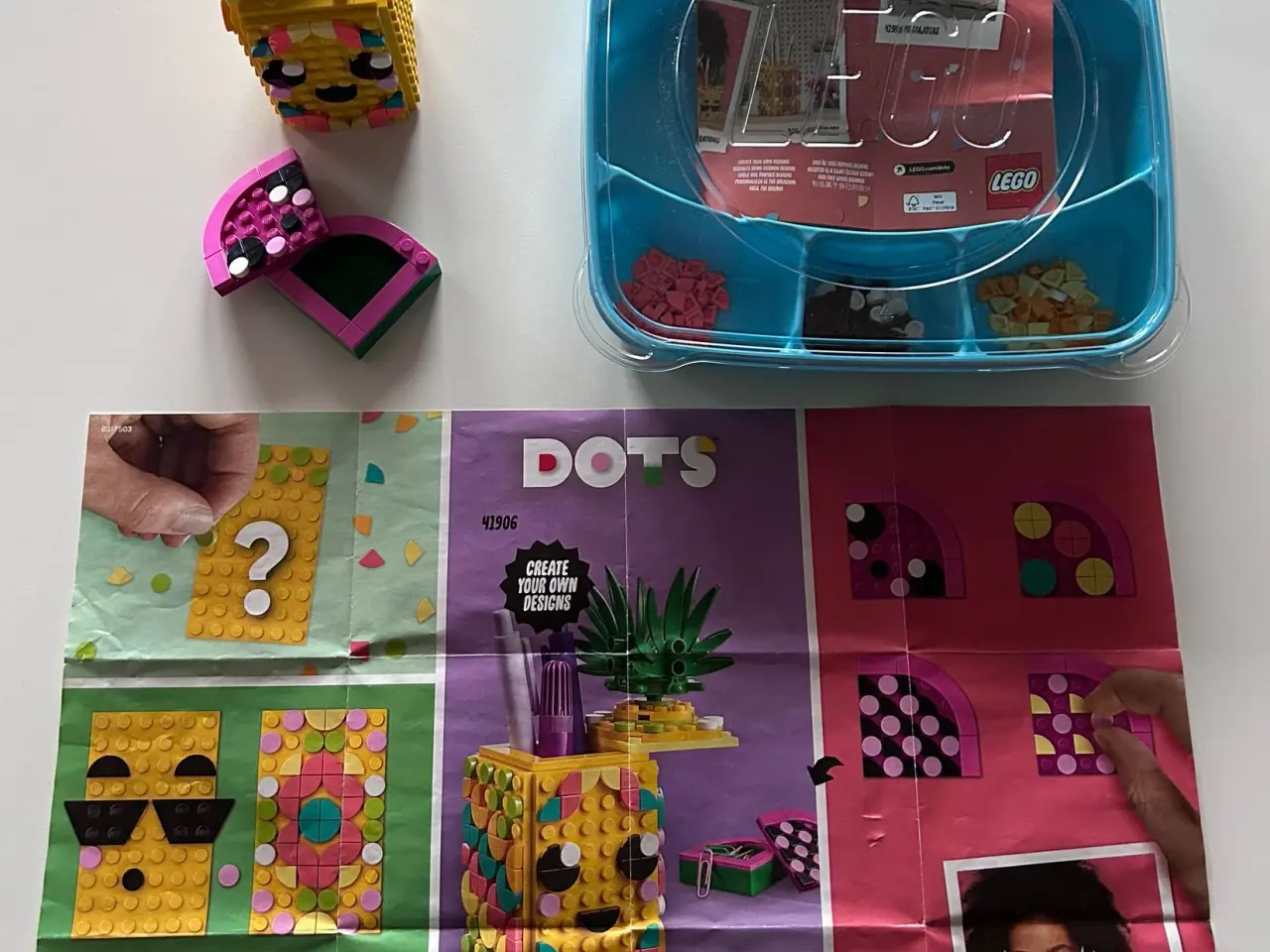 Billede 1 - LEGO DOTS Ananas-blyantsholder