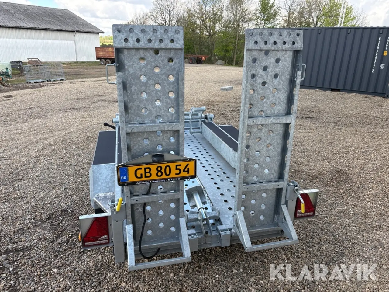 Billede 4 - Maskintrailer Indespension V67Z med autoclamp